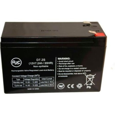 BATTERY CLERK AJCBest Technologies Patriot 280 UPS 12V 7Ah UPS Battery BEST TECHNOLOGIES-PATRIOT 280 UPS